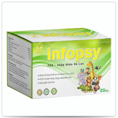 [TPBVSK] INFOPSY - Cốm chất xơ, chống táo bón cho Bé
