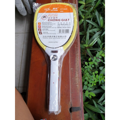  Vợt diệt muỗi cao cấp , tay cầm chống trượt , chống giật , 3 lớp lưới , hiệu suất cao ,  tiết kiệm điện  , an toàn và tiện lợi 