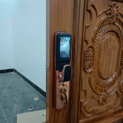 Khóa Vân Tay Tự Động Cao Cấp Kaimi KM11 Ultra - Màu đồng - Hàng Chính Hãng