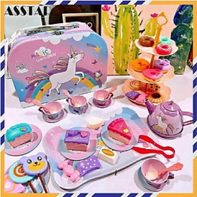 Đồ Chơi Trẻ Em, Đồ Chơi Tiệc Trà Bánh Pony 48 Chi Tiết, Đồ Chơi Cho Bé Gái - Asstar Thế Giới Đồ Chơi