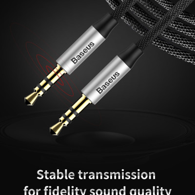 Dây cáp âm thanh Baseus Yiven Audio Cable M30 chất lượng cao AUX Audio 3.5 - Hàng chính hãng