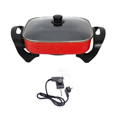 Nồi Chảo Lẩu Điện Vuông Đa Năng - DTCLD01, Giao mầu ngẫu nhiên - Hàng nhập khẩu