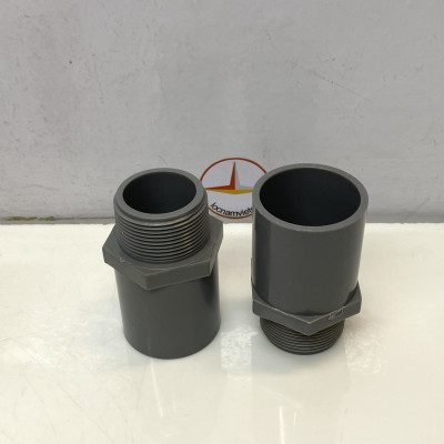 Nối ren ngoài 49 nhựa PVC Bình Minh