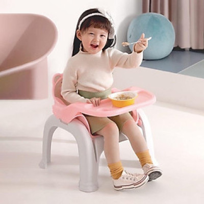  GHẾ ĂN DẶM KIÊM GHẾ GỘI ĐẦU ĐA NĂNG 3IN1 HÌNH GẤU CHO BÉ YÊU