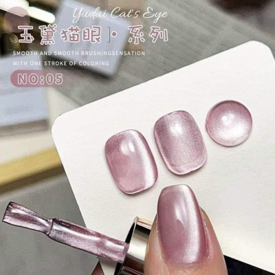 Sơn Mắt Mèo Ánh Trăng Số 05 Màu Hồng Nhạt Milan Vendeeni Lẻ Siêu Hot Chai 15ml, Sơn Gel Đậm Đặc, Nhũ Mắt Mèo Siêu Mịn Đẹp Làm Nail Siêu Sáng Nữ Women