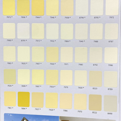 Sơn nước Toa 4 Season Top Silk dễ lau chùi nội thất màu xám nhạt 8268 _5L