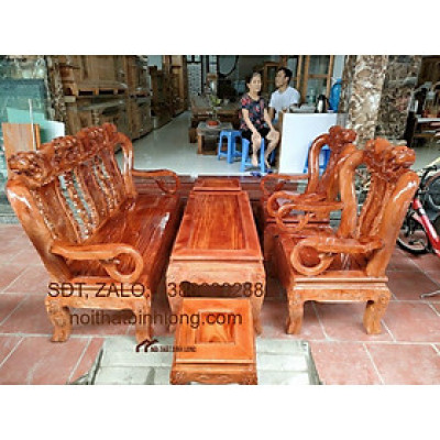 Bàn ghế gỗ lim tiếp khách