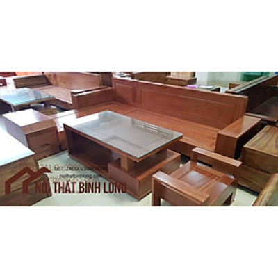 Bàn ghế gỗ tiếp khách giá thật