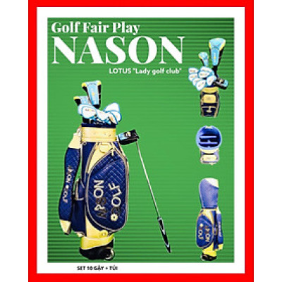 NASON Golf - BỘ GẬY GOLF NỮ FAIRPLAY GF-01 (10 gậy)