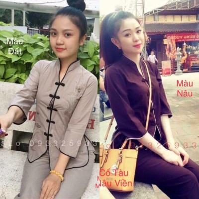 ĐỒ LAM ĐI CHÙA  Sẩm Tàu Trang Nhã