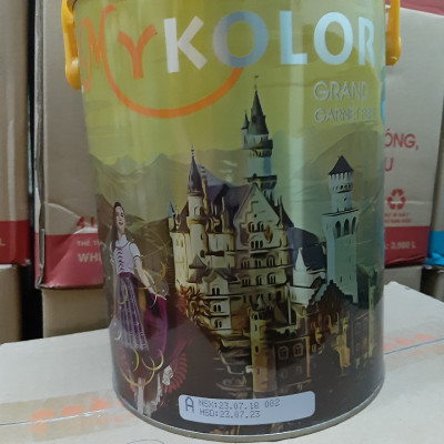 Sơn nước nội thất cao cấp bóng mờ Mykolor Grand Garnet Feel