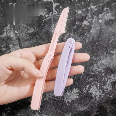 Sét 3 Dao Cạo Lông Mày Mini Tiện Dụng Kèm Hộp (Màu Ngẫu Nhiên) - HÀNG CHÍNH HÃNG MINIIN