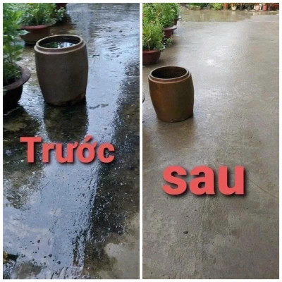 Bột Tẩy Rong Rêu Túi 500gr ,Đa Năng – Diệt Sạch Rong Gốc Mạnh, Làm Sạch Nền Xi Măng, Sân Gạch