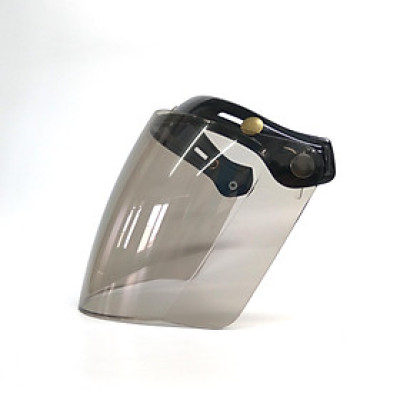 Kính mũ bảo hiểm SUNDA CA-110 loại dài gắn cho các mũ có 3 khuy bấm trên đầu