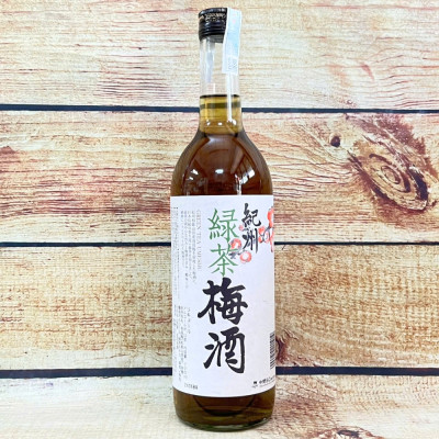 Rượu Mùi Green Tea Umeshu 12% 720ML (NAKANO BC)