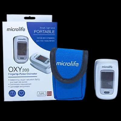 Máy Đo Nồng Độ Oxy (SPO2) Và Nhịp Tim- Microlife OXY200