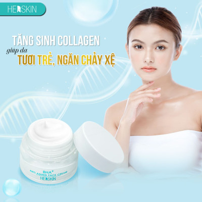 Kem Face Nâng Cơ Sáng Da Herskin Bha+ Antiaging Face Cream 20gr