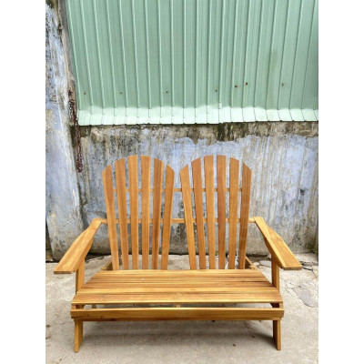 Ghế quạt gỗ đôi, ghế vua xếp gọn