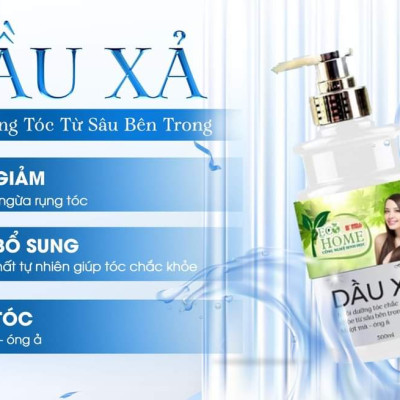 Dầu Xả ECOHOME Kim Ngân Hương Nước Hoa Công Nghệ Sinh Học, Nuôi Dưỡng Tóc Chắc Khỏe Bên Trong 500ml