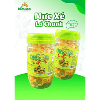 Đặc Sản Bình Thuận  -  Mực Xé Lá Chanh Đầm Sen - 1Kg