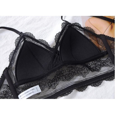 Bralette Ren Lưới Hở Lưng Sexy Mới ( mã B320)