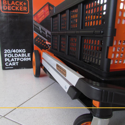 XE ĐẨY HÀNG 2 BÁNH CÓ THỂ GẤP GỌN BLACK & DECKER BXWT-H305 - HÀNG CHÍNH HÃNG