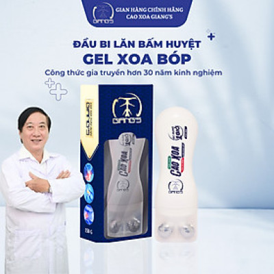 Herbal Gel for man 150ml - Dầu xoa bóp massage đầu lăn giảm đau nhanh dành cho nam