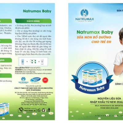 Sữa Non Natrumax Baby 1-10 tuổi (800g)