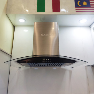 Máy hút mùi kính cong Grasso GS 3388S2 - 700 (Hàng chính hãng)