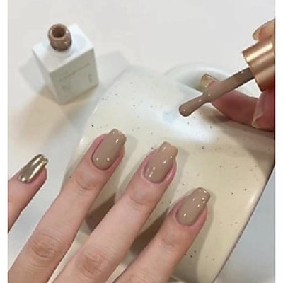 Sơn Gel Màu Nâu Ghi, Ghi Sữa 15ml XEIJAYI, Chất Gel Đậm Đặc Sánh Mịn, Bền Màu, Mùi Thơm Nhẹ, Dành Cho Thợ Làm Nail Nữ Women
