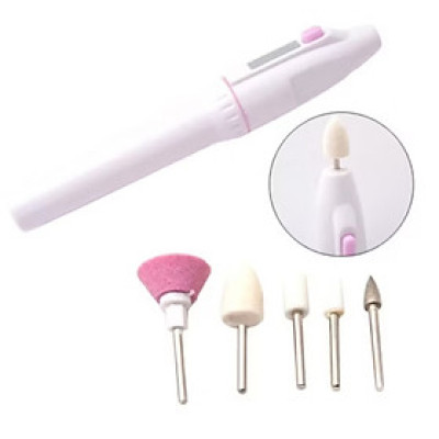 BỘ MÁY MÀI LÀM MÓNG TAY MÓNG CHÂN TẶNG ĐẦU MÀI