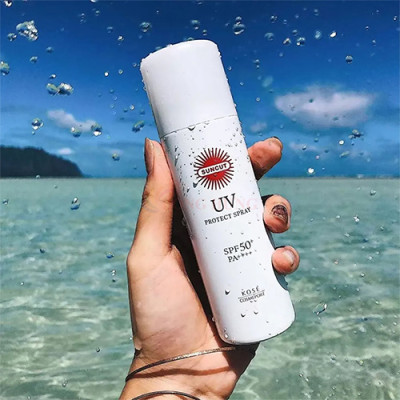 Xịt chống nắng Kosé Suncut UV Protect Spay SPF50+ PA++++ (90g) - Hàng chính hãng