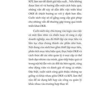 Pre-Order - OKR Căn Bản