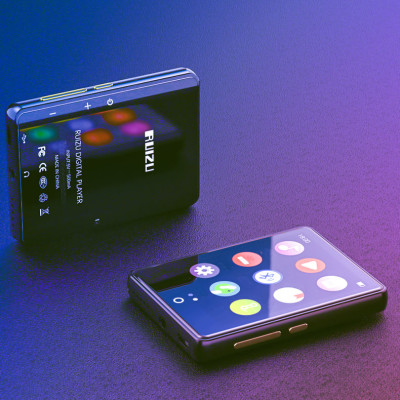 Ruizu M7 - Máy Nghe Nhạc MP3, Màn Hình Cảm Ứng, Bluetooth 5.0, Hỗ Trợ Loa Ngoài - Hàng Chính Hãng