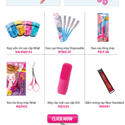 Bấm móng tay cao cấp Nhật KAI-Type001 KE0120 (màu đen)