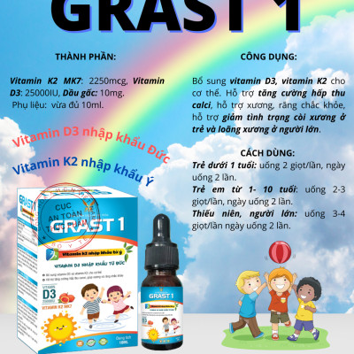 Thực phẩm bảo vệ sức khỏe Grast 1 Chai 10ml