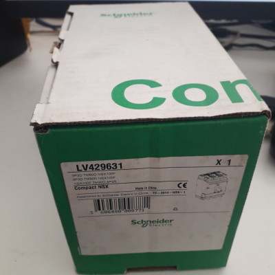 MCCB NSX100F LV429631 Schneider MCCB  3P 80A 36KA
