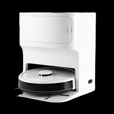 Robot lau sàn hút bụi tự làm sạch Jetzt F17 PRO - Điều khiển giọng nói thông qua app, hàng chính hãng