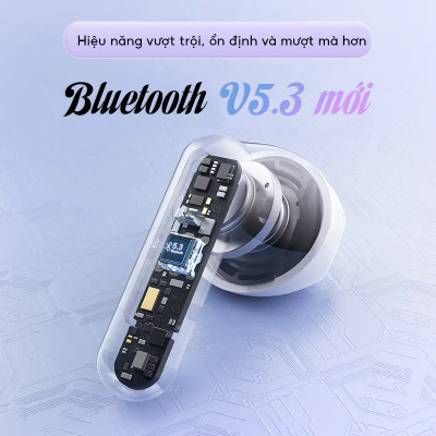 Tai nghe Bluetooth PISEN C2 ANC ENC True wireless, Kim Ánh cho dùng thử 30 ngày, hàng chính hãng, bảo hành 18 tháng