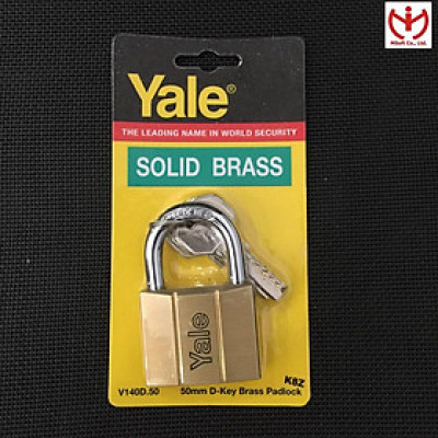 Ổ khóa YALE V140.50 thân đồng rộng 50mm - MSOFT