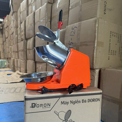 Máy Bào Đá Tuyết 2 Lưỡi 2 Nắp, Máy Xay Đá Bào Nhanh Nhuyễn hàng nhập khẩu