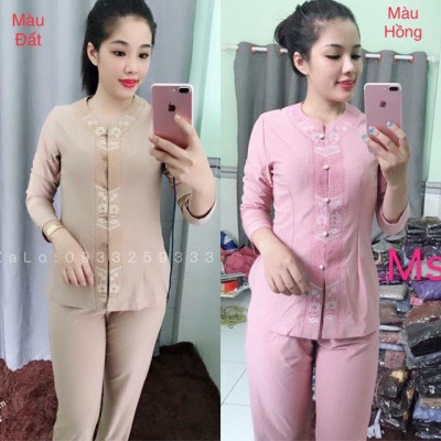 ĐỒ LAM ĐI CHÙA  Mẫu Lắc Khóa Vải Thun Lạnh