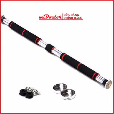 Xà Đơn Treo Tường Gắn Cửa Đa Năng Độ Dài Tùy Chỉnh Giúp Bạn Tập Gym, Tập Cơ Bụng, Cơ Vai, Cơ Xô 60-120Cm - Chính Hãng miDoctor (Màu Ngẫu Nhiên)