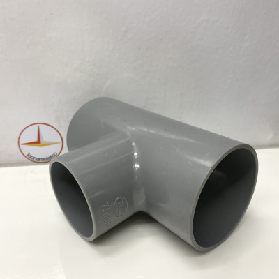 Tê giảm 75 x 60 nhựa PVC Bình Minh _ T75x60