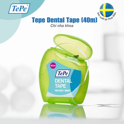 Chỉ nha khoa hương bạc hà Tepe Dental Floss 40m (cuộn 40m)