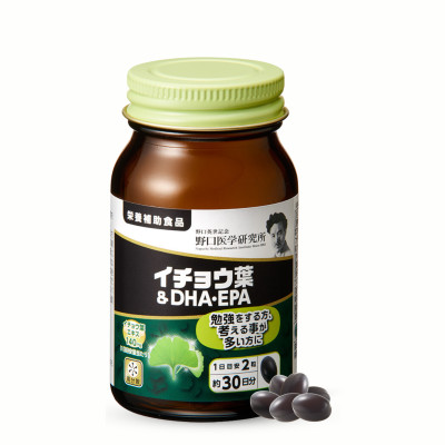 Viên Uống Bổ Não Bổ Sung DHA & EPA Ginkgo Noguchi 60 Viên