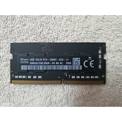 Ram máy tính laptop 4GB DDR4 PC4-2666v Hynix - Hàng chính hãng