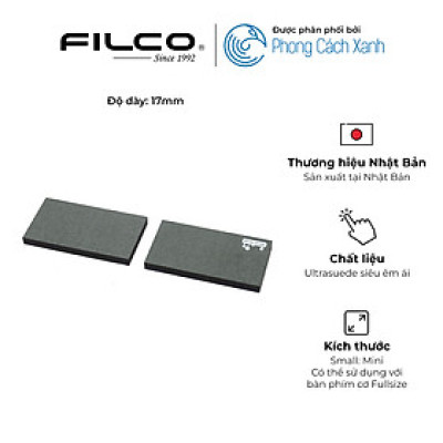 Kê tay bàn phím cơ đế Poron - Filco Majestouch wrist rest "Macaron" Kiểu Tách Đôi - Hàng Chính Hãng