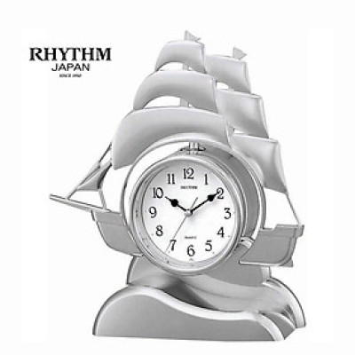 Đồng hồ Rhythm 4RP705WS19 Kt 23.3 x 25.9 x 6.6cm, 370g Vỏ nhựa. Dùng Pin.