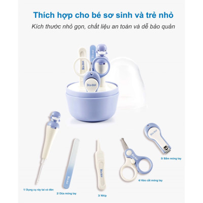 Bộ Cắt Móng Tay, Ráy Tai Cho Bé Ku.Ku Duckbill